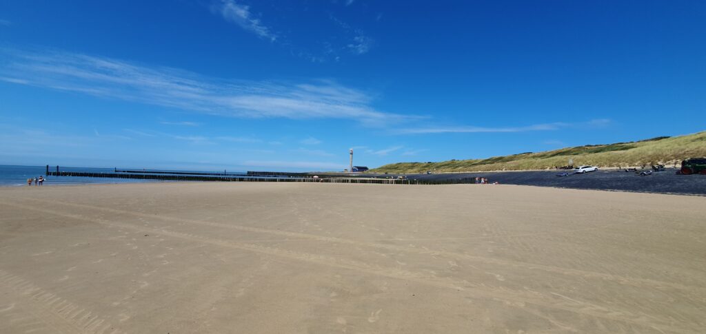 Der weite Strand von Westkapelle